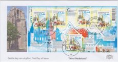 2696 blok Middelburg fdc