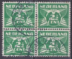 NED 0174, blok, g1, stempel