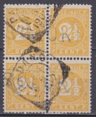 NI-019, blok, g1 mooie stempel