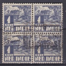 NI-186, blok, mooie stempel, g1